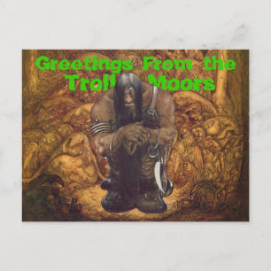 Troll Moors Greetings Briefkaart