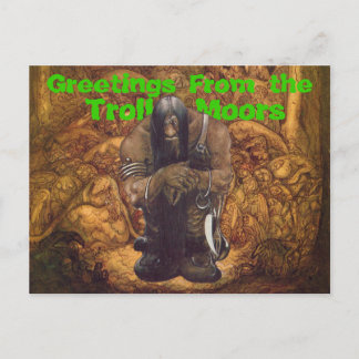 Troll Moors Greetings Briefkaart