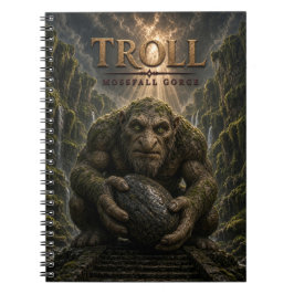 Troll Mossfall Gorge Dark Cinema Notitieboek