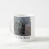 Troll op de Bowl Koffiemok (Voorkant links)