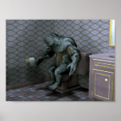 Troll op de Bowl Poster (Voorkant)