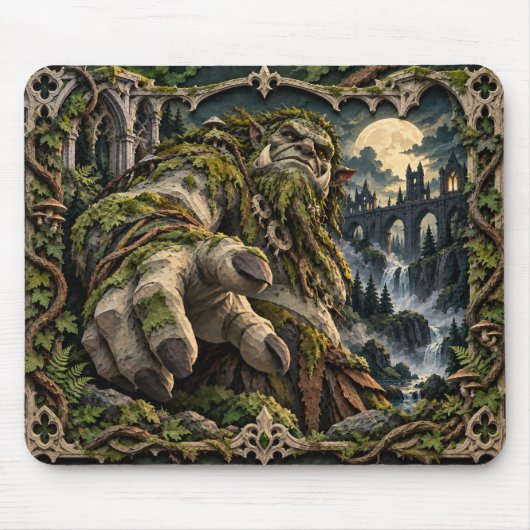 Troll, Papierknipmonster Muismat (Voorkant)