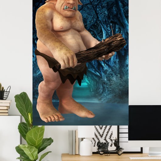 Troll Poster (Thuiskantoor)