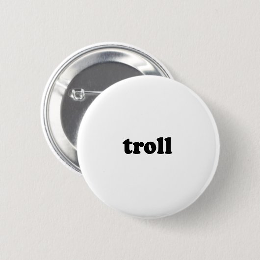 TROLL RONDE BUTTON 5,7 CM (Voorkant /achterkant)