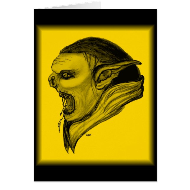 Troll schwarz gelb-ontwerp (Voorkant)