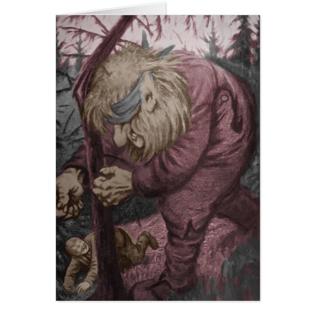 Troll Tearing Down Tree (Voorkant)