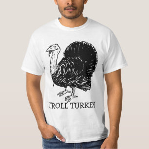 Troll Turkey Funny Thanksgiving Shirt