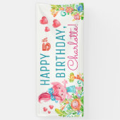 Troll verjaardagsfeestbanners spandoek (Verticaal)