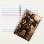 Troll Warrior Notitieboek – Fantasie Kunst Journaa (Binnen)