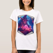 Troll With Glowing Glass Pyramid And Hummingbirds T-shirt (Voorkant)