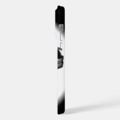 Troll Zwart en Wit Design iPhone Hoesje (Linkerkant)