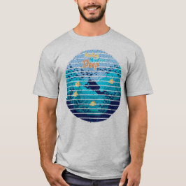 Trollen naar meerforel die monsters markeert t-shirt