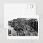 Trollende vloot op Ketchikan, foto van Alaska Briefkaart (Voorkant / Achterkant)