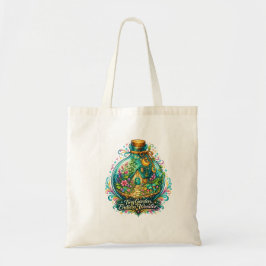 Trollentuin botanische boodschappentas tote bag
