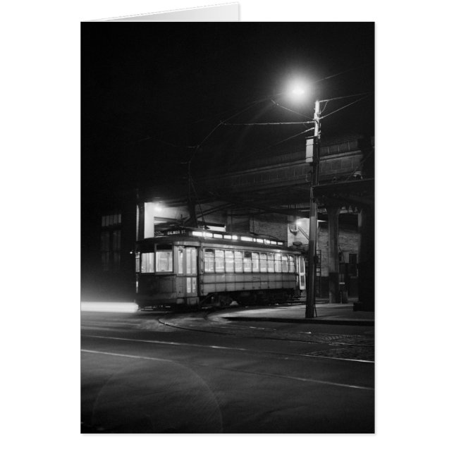 Trolley bij Nacht, 1943 (Voorkant)