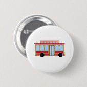 Trolley Car Ronde Button 5,7 Cm (Voorkant /achterkant)