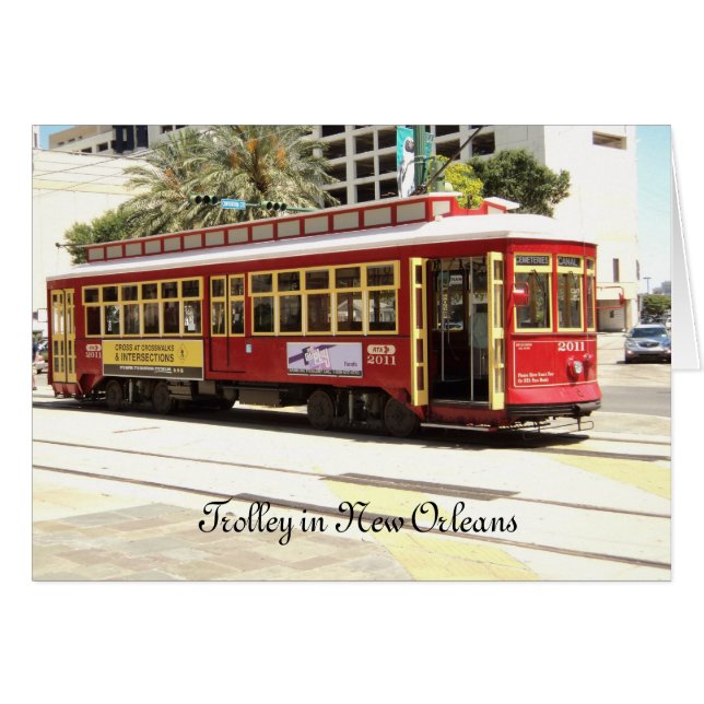 Trolley New Orleans (Voorkant Horizontaal)