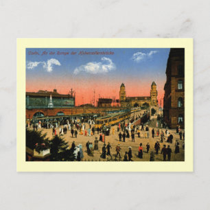 Trolley Ramp, Keulen Köln, Vintage van Duitsland Briefkaart