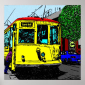 Trolley Stop Poster (Voorkant)