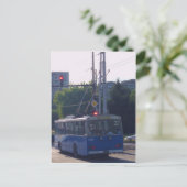 Trolleybus in Bulgarije Briefkaart (Staand voorkant)
