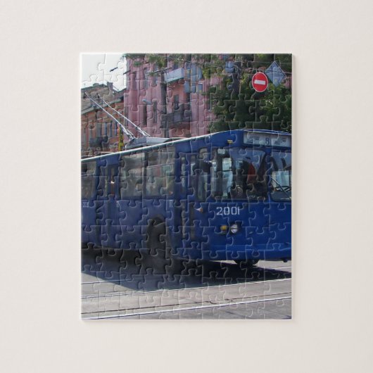 Trolleybus Legpuzzel (Verticaal)
