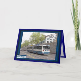 trolleybus uit Luzern Kaart