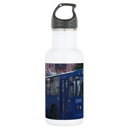 Trolleybus Waterfles (Voorkant)