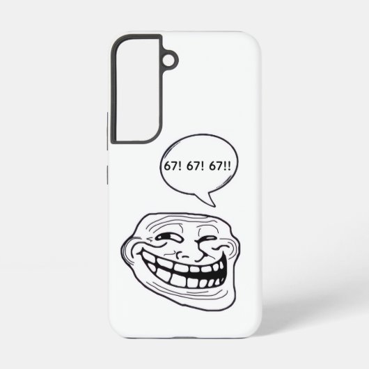 Trollface Phone Case Samsung Galaxy Hoesje (Achterkant)