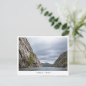 Trollfjord Lofoten Briefkaart (Staand voorkant)