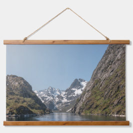 Trollfjord Lofoten Hangend Wandkleed
