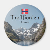 Trollfjord Lofoten Magneet (Voorkant)
