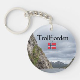 Trollfjord Lofoten Sleutelhanger