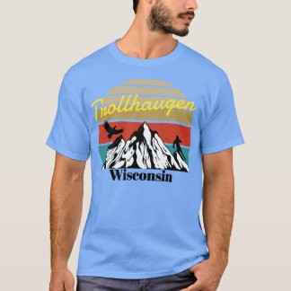 Trollhaugen ski Wisconsin T-shirt