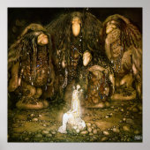Trolls, 1915 door John Bauer Poster (Voorkant)