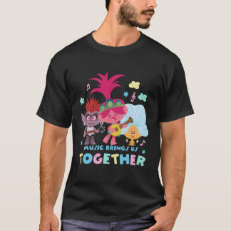 Trolls World Tour Music brengt ons bij elkaar T-shirt