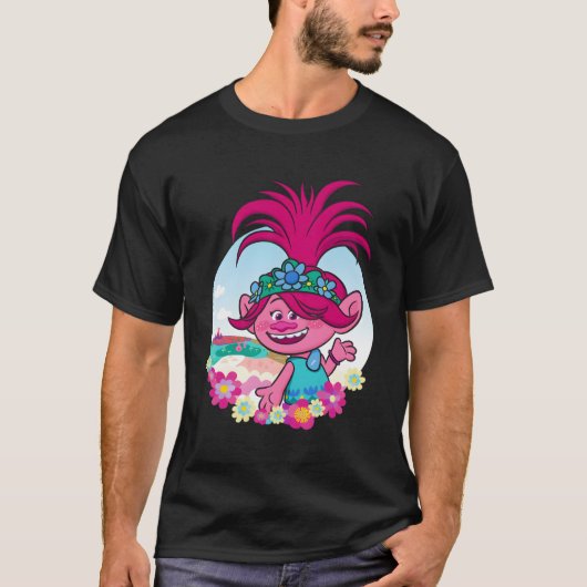 Trolls World Tour Poppy Land T-shirt (Voorkant)