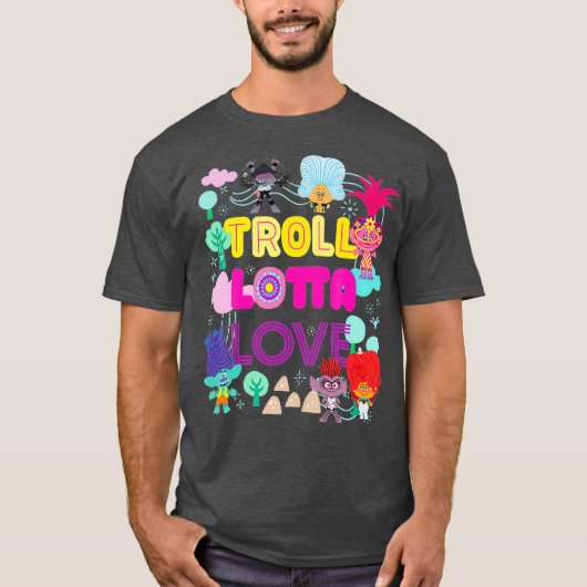 Trolls World Tour Troll Love T-shirt (Voorkant)