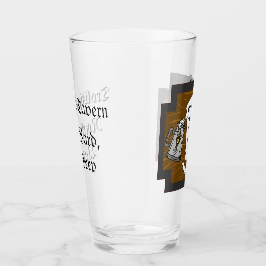 Trollskull Tavern-herdenking Glas (Rechts)