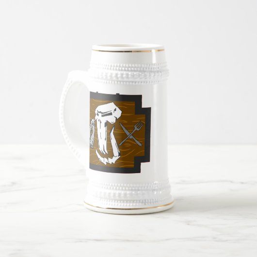 Trollskull Tavern Stein Bierpul (Voorkant links)