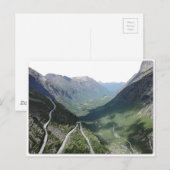 Trollstigen Briefkaart (Voorkant / Achterkant)