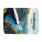 Trolltunga Noorwegen Magneet (Horizontaal)