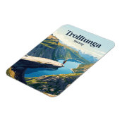 Trolltunga Noorwegen Magneet (Linkerzijde)