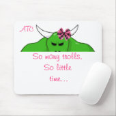 Trolly Mousepad - Gepersonaliseerd Muismat (Met muis)