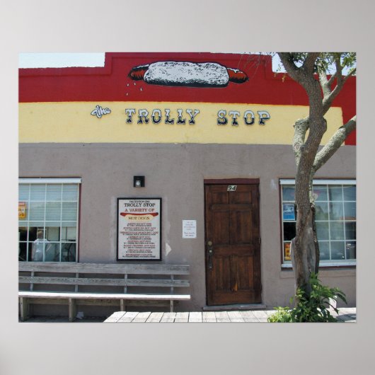 Trolly Stop Poster (Voorkant)