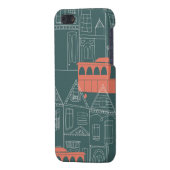 Trolly Town iPhone Hoesje (Achterkant Links)