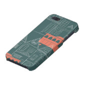 Trolly Town iPhone Hoesje (Onderkant)