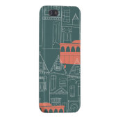 Trolly Town iPhone Hoesje (Achterkant Rechts)