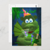 trolmels: Karneval Briefkaart (Voorkant / Achterkant)