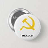 TROLOLO-man Ronde Button 5,7 Cm (Voorkant /achterkant)