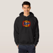 Trololo TeeVee Black Hoodie (Voorkant volledig)